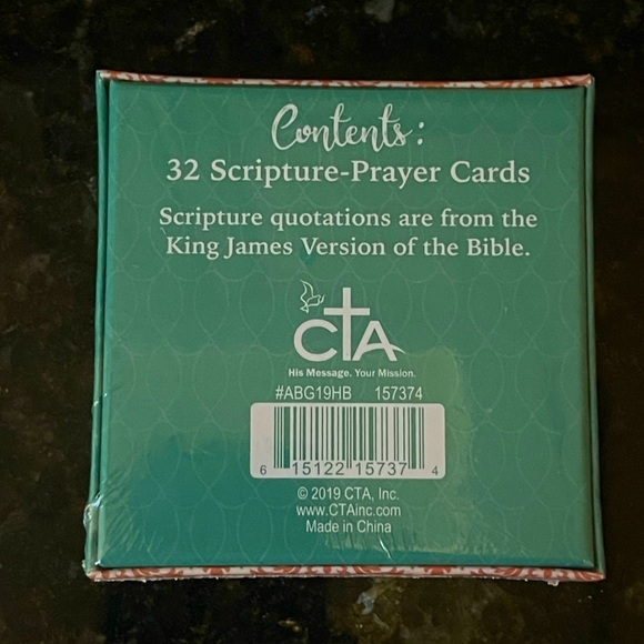 ❤️ 🆕 ABUNDANT GRACE SCRIPTURE PRAYER CARDS 🙏🏻 - Picture 3 of 4